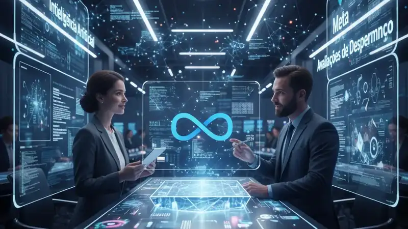 A Inteligencia Artificial assume o comando: como a Meta está revolucionando as avaliações de desempenho com IA a partir de 2026