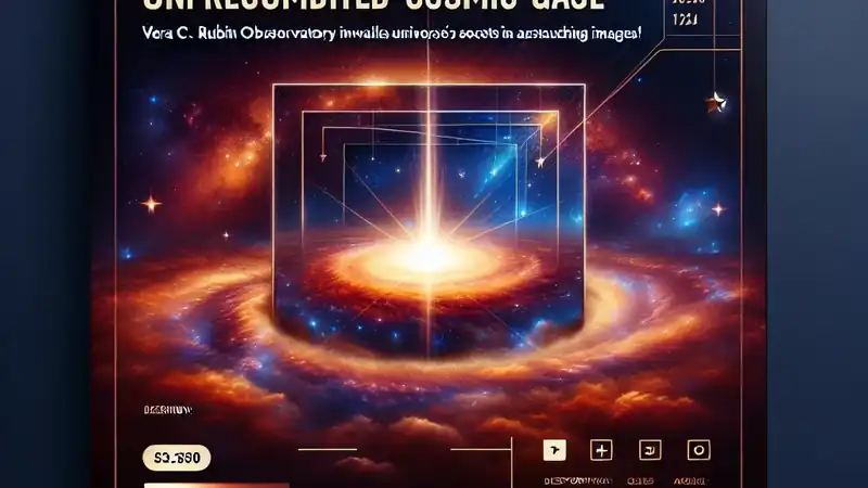 **Olhar Cósmico Inédito: Observatório Vera C. Rubin Desvenda Segredos do Universo em Imagens Estonteantes!**
