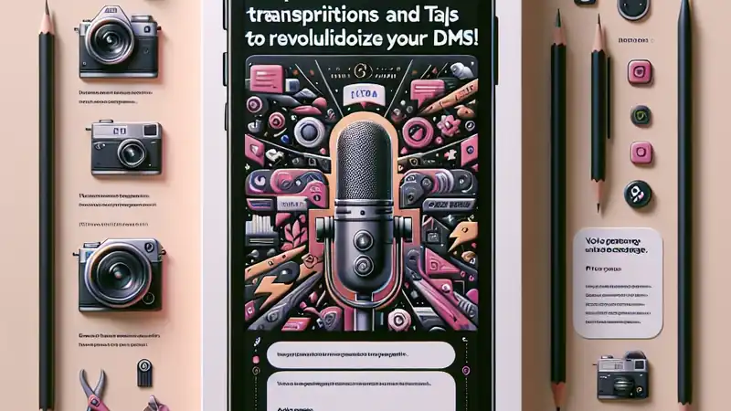 ## Instagram Desbloqueia o Poder da Voz: Transcrições e Áudios Longos Chegam para Revolucionar suas DMs!
