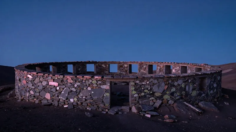 Estrutura de pedras encontrada nos Andes argentinos após identificação no Google Earth intriga arqueólogos
