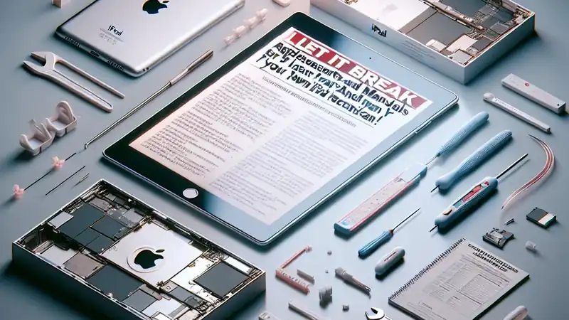 ## Deixe Quebrar: Apple Libera Peças e Manuais Para Você Ser o Técnico do Seu iPad!
