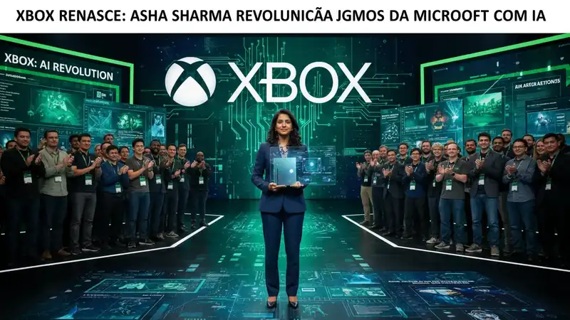 Xbox Renasce: Asha Sharma Revoluciona a Divisão de Jogos da Microsoft com Inteligência Artificial