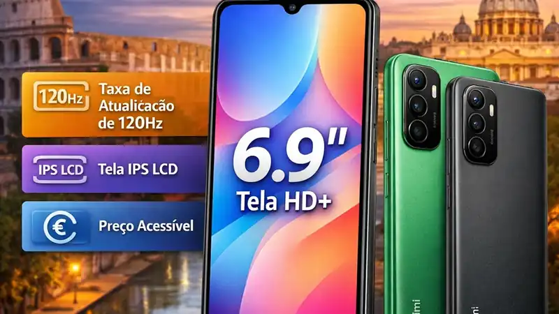 Redmi A7 Pro desembarca na Europa com tela imensa de 6,9" e bateria que dura dias por preço agressivo