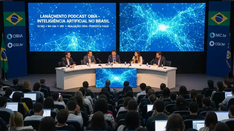 Lançamento do Podcast do OBIA na USP: Um Marco para a Inteligência Artificial no Brasil