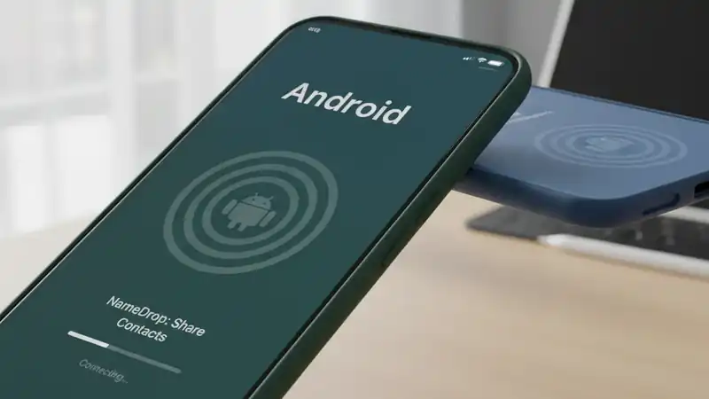Android Prepara Seu Próprio "NameDrop": Compartilhe Contatos por NFC em Breve!
