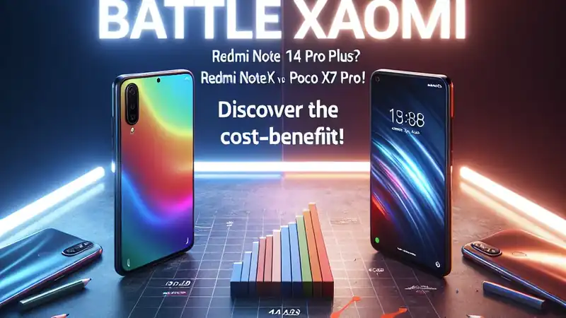 **Batalha Xiaomi: Redmi Note 14 Pro Plus ou POCO X7 Pro? Descubra o Custo-Benefício Ideal!**
