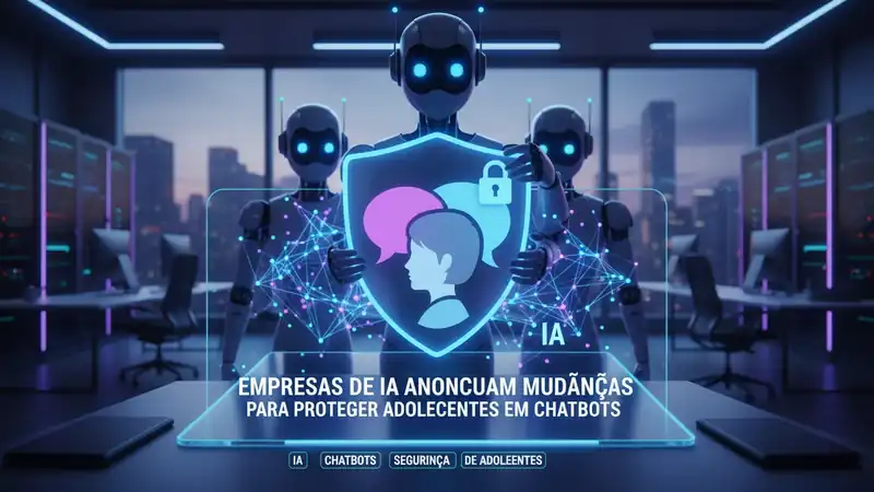 Empresas de IA Anunciam Mudanças para Proteger Adolescentes em Chatbots