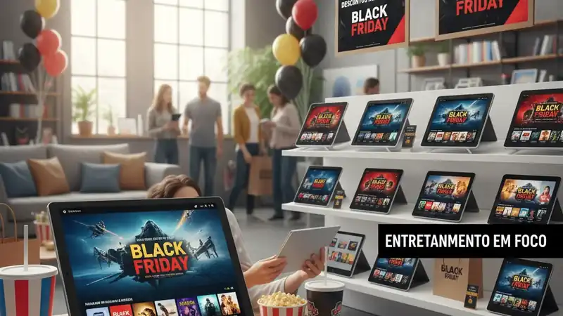 Tablets de Cinema na Black Friday: Mergulhe em Séries e Filmes Sem Quebrar o Cofrinho!