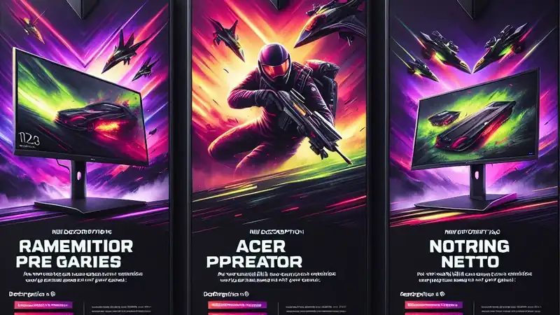 Acer Predador e Nitro: Novos Monitores Que Vão Turbinar Seus Games e Sua Smart TV!
