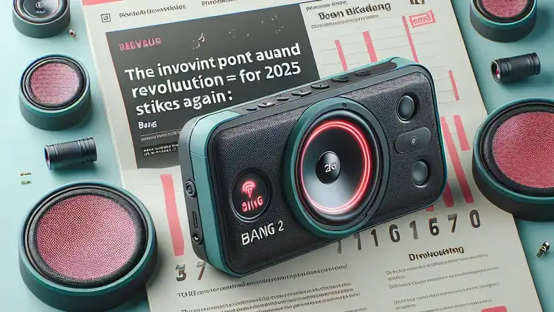 Tronsmart Ataca Novamente: Bang 2 e a Revolução Sonora Portátil para 2025!
