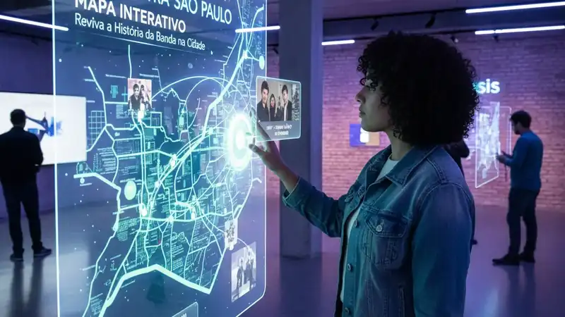 Oasis Reencontra São Paulo: Um Mapa Interativo que Revive a História da Banda na Cidade