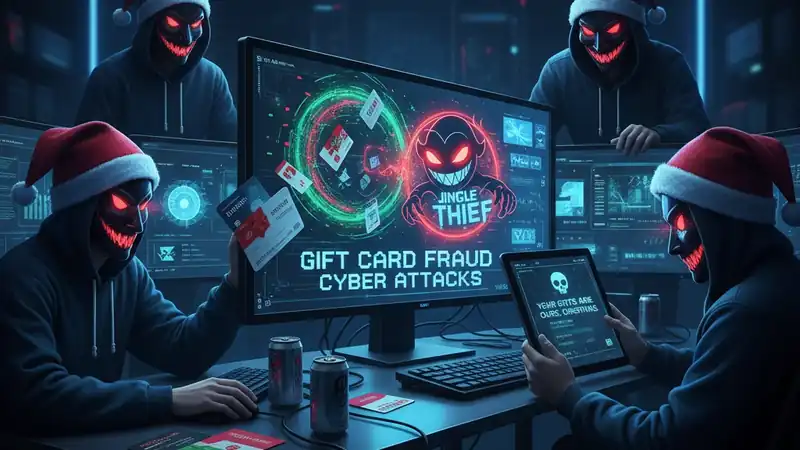 Jingle Thief: O Conto de Natal dos Cibercriminosos que Saqueiam Seus Vales-Presente
