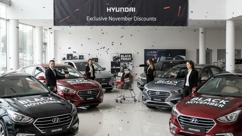 Black November: Hyundai Lança Campanha de Descontos Exclusivos em Novembro
