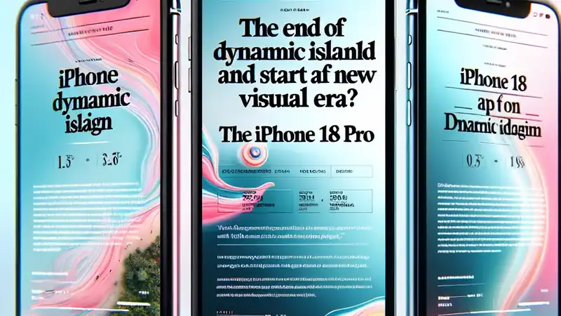 **iPhone 18 Pro: Fim da Ilha Dinâmica e Início de Uma Nova Era Visual?**

