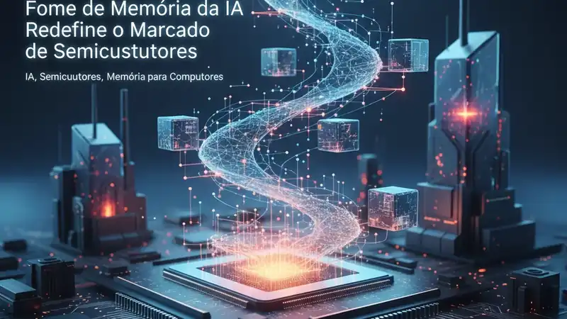 Fome de Memoria da IA Redefine o Mercado de Semicondutores