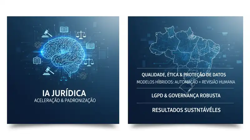 Como a IA Jurídica Está Revolucionando a Produção de Peças e Documentos no Brasil
