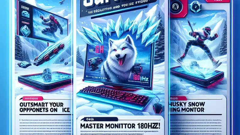 ## Deixe Seus Oponentes no Gelo: Domine o Jogo com o Monitor Gamer Husky Snow 180Hz!
