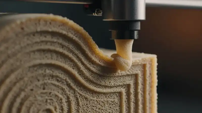 Levedura como Matéria-Prima: A Revolução da Impressão 3D com Ingredientes Biológicos na Arquitetura