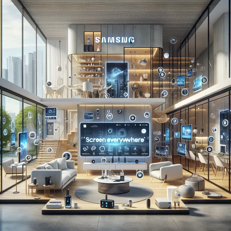 Samsung "Screen Everywhere": Sua Casa Inteligente Nunca Mais Será a Mesma!